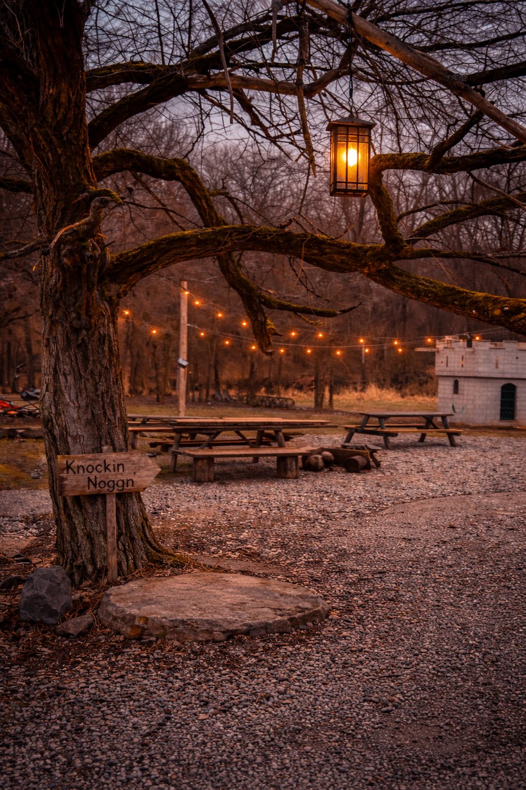 Nova property at dusk